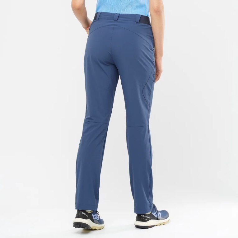 Pantalones Deportivos Salomon Wayfarer Mujer Azul Marino | MX JKXN179